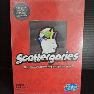 New Hasbro Scattergories Game Ages12+  2 to 6 Players in Sealed Box